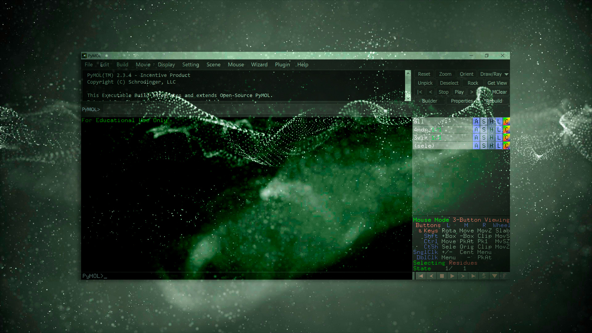 Alinhando estruturas por linha de comando com PyMOL
